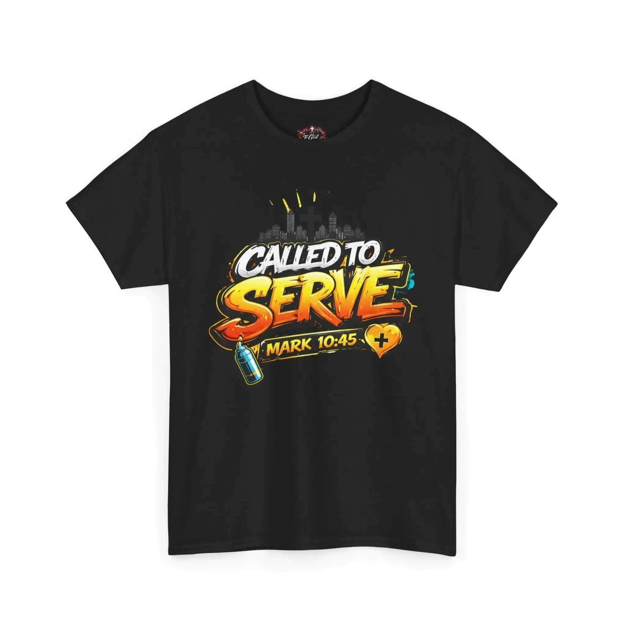 Called To Serve Tee Religious soft T-Shirt Printify
