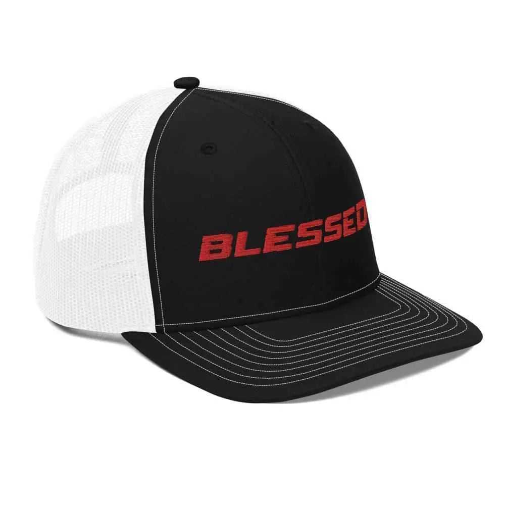Blessed Trucker Cap religious unisex hat To God be The Glory Creations