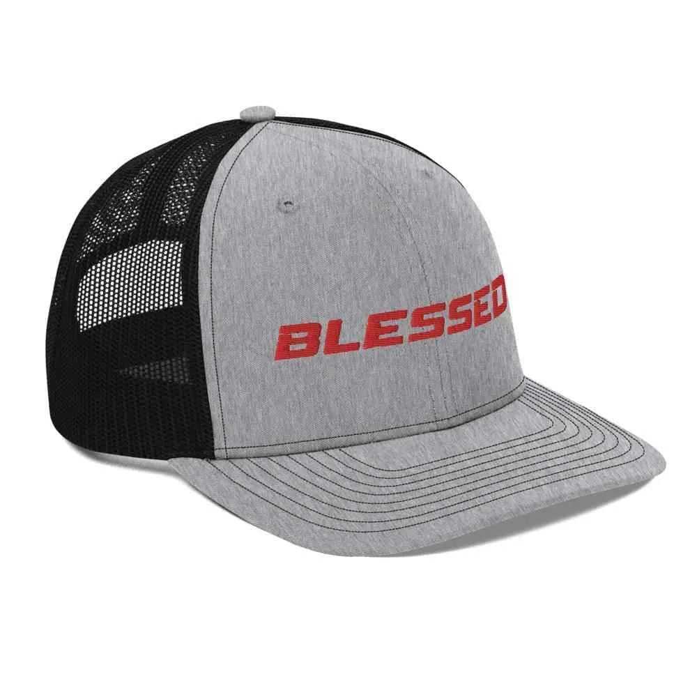 Blessed Trucker Cap religious unisex hat To God be The Glory Creations