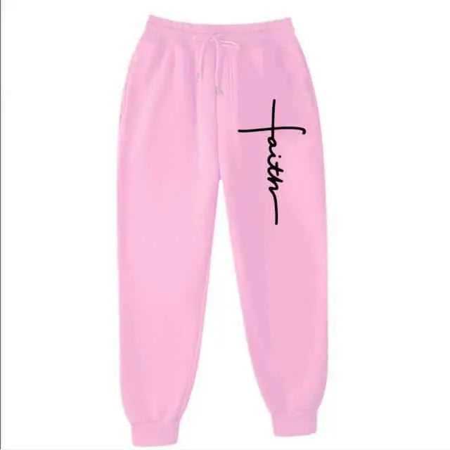 Christian Apparel Faith Sweatpants sweats To God be The Glory Creations Pink XXL Unisex