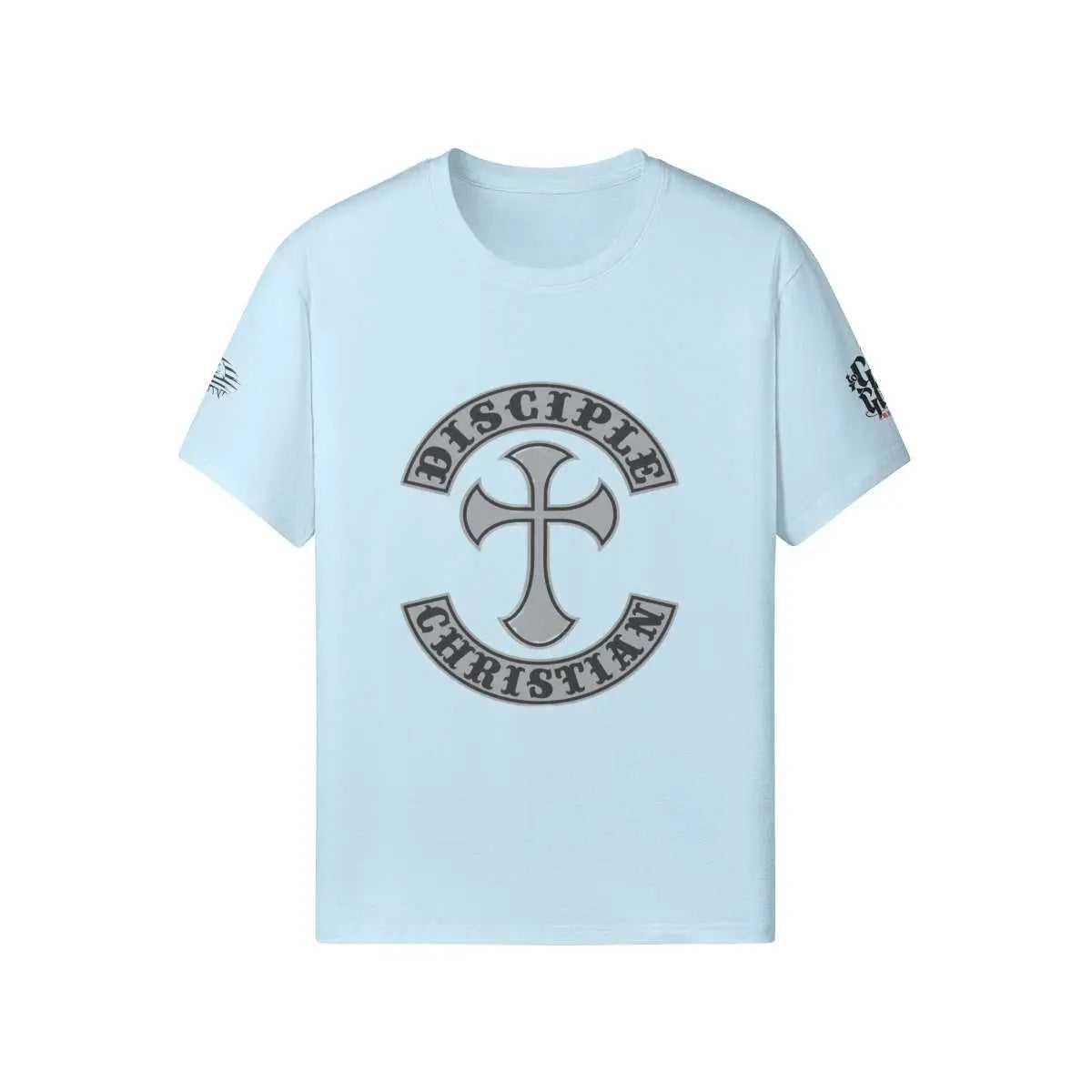 Christian Disciple T-shirt soft T-shirt PODpartner Light Steel Blue XS Unisex