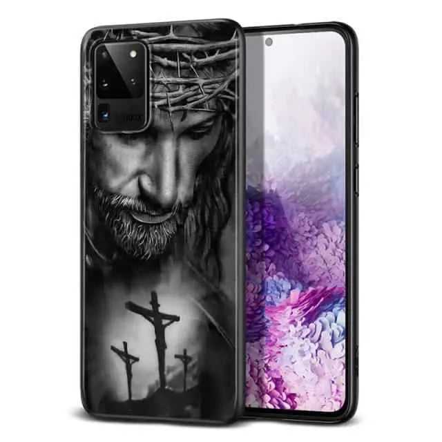 Christian Jesus Cross for Samsung phone accessories To God be The Glory Creations For Galaxy A21 Style 06