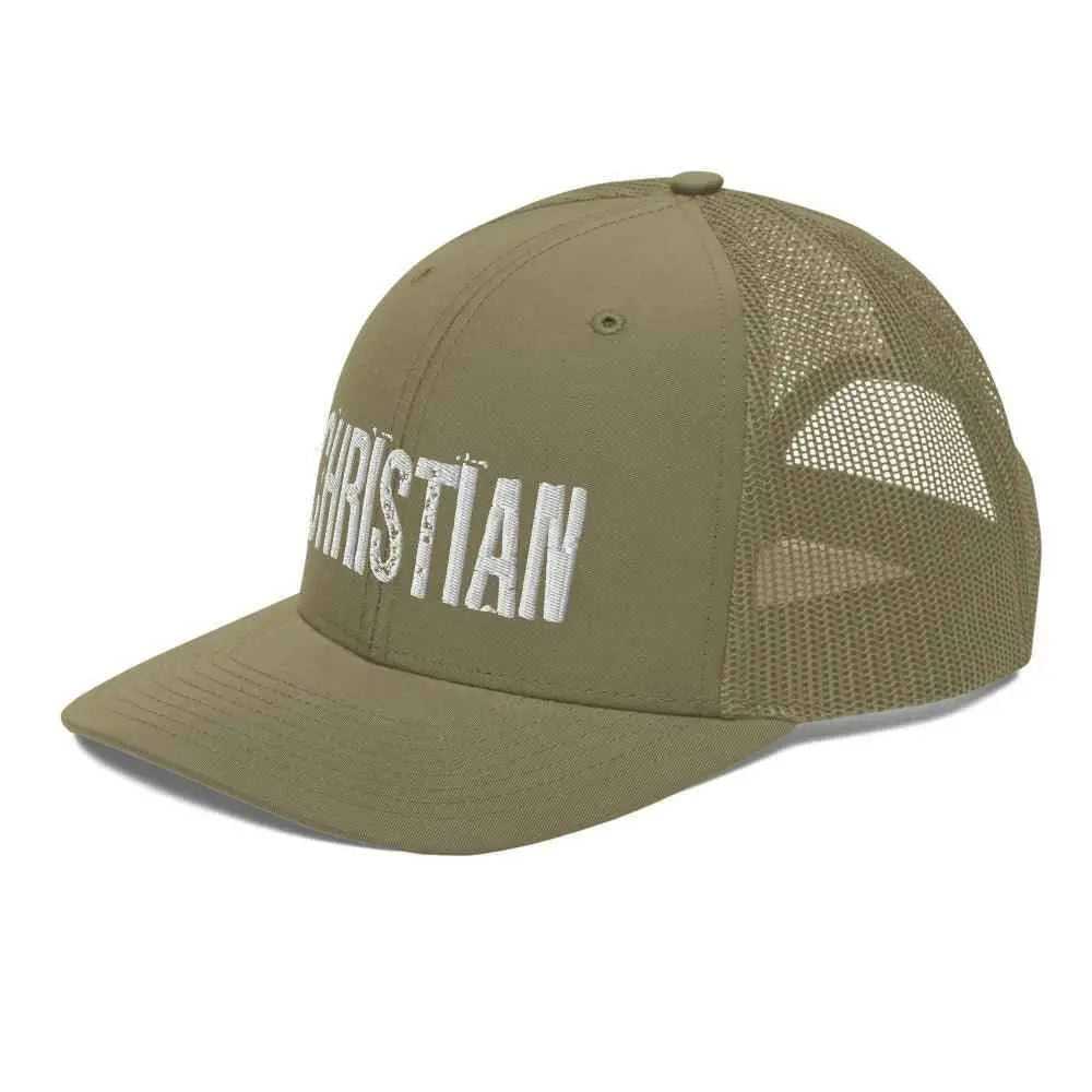 Christian Trucker Cap religious hat To God be The Glory Creations