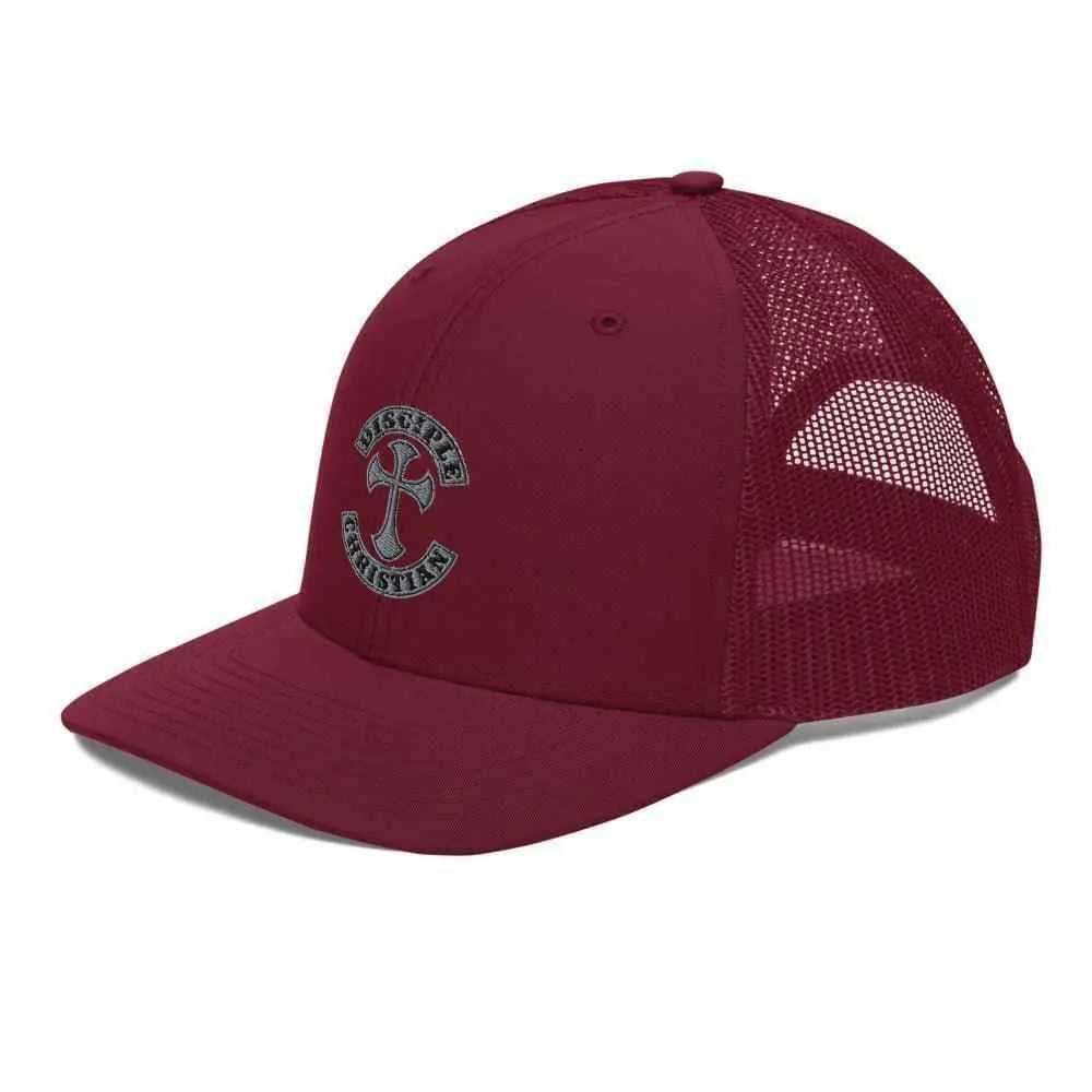 Disciple Trucker Cap religious one size hat To God be The Glory Creations