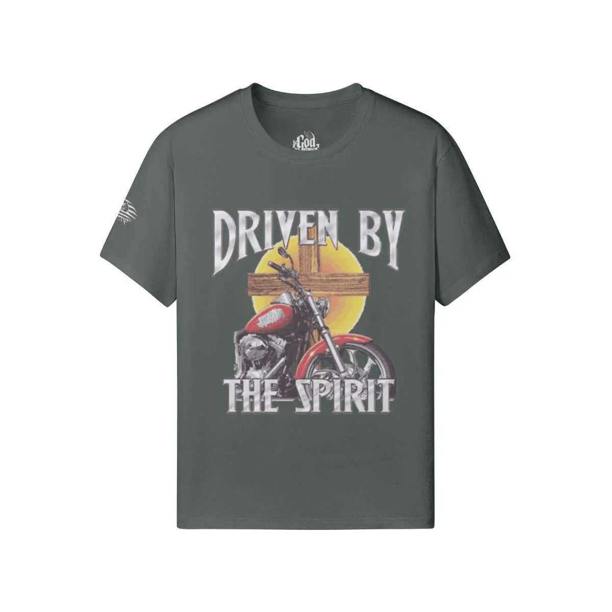 Driven by the holy spirit T-shirt PODpartner Eclipse Gray XS