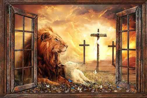 Christian scripture wall art the Lord Jesus Christ Art To God be The Glory Creations