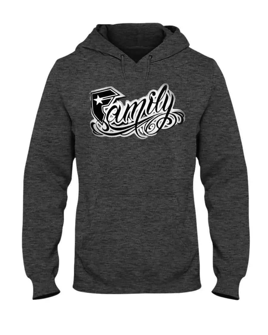 Family Hoodie Comfortable unisex Sweatshirts Fuel Black Heather S