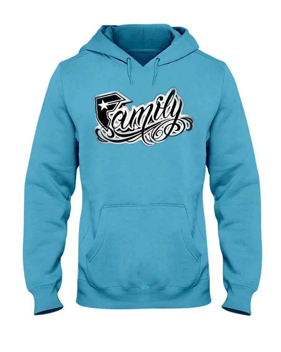 Family Hoodie Comfortable unisex Sweatshirts Fuel California Blue S