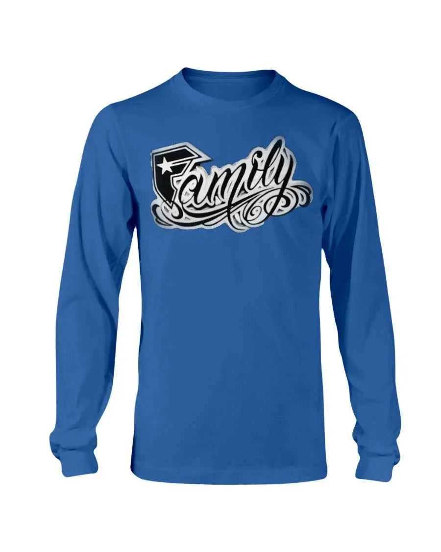 Family Long Sleeve soft shirt unisex Shirts Fuel Royal S