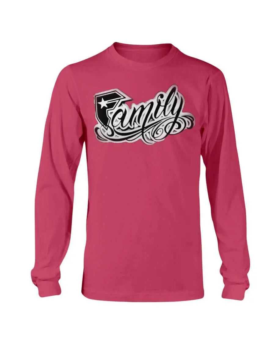 Family Long Sleeve soft shirt unisex Shirts Fuel True Red S