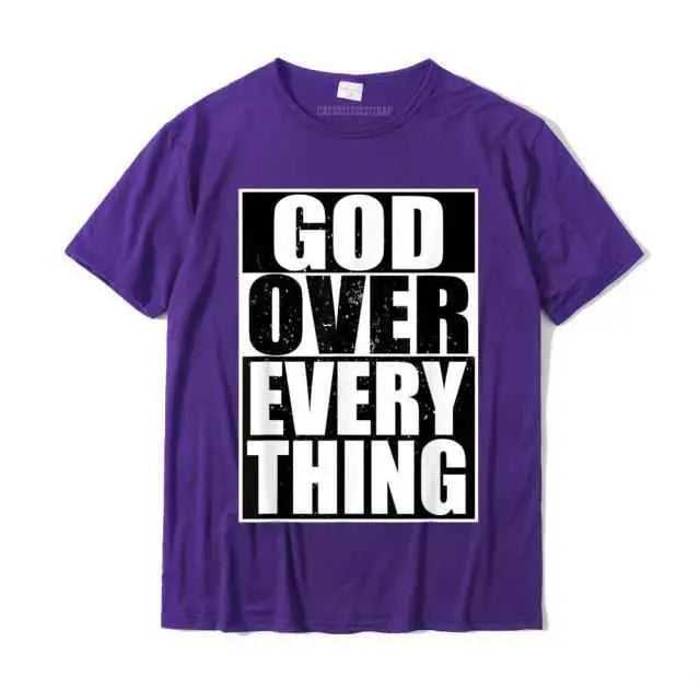 God Over Everything T-shirt religious To God be The Glory Creations