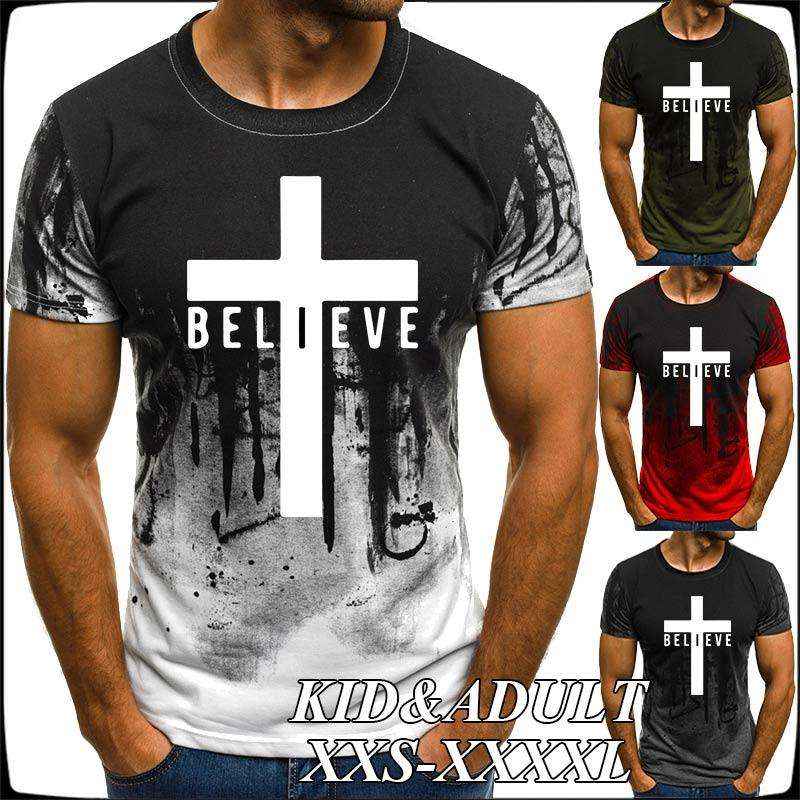 I Believe God Christian Men Soft T-shirt To God be The Glory Creations