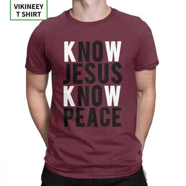Know Jesus Know Peace Christian T-Shirts To God be The Glory Creations