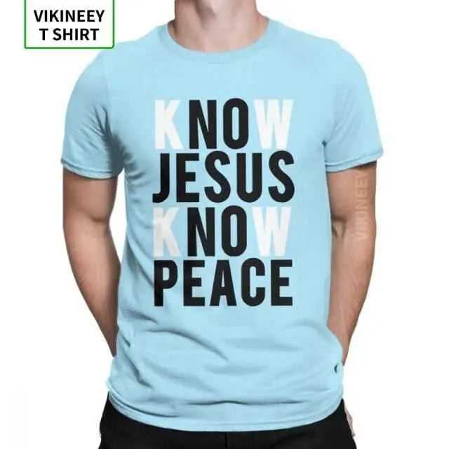 Know Jesus Know Peace Christian T-Shirts To God be The Glory Creations