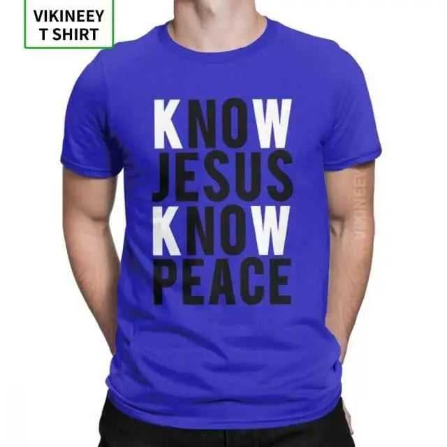 Know Jesus Know Peace Christian T-Shirts To God be The Glory Creations