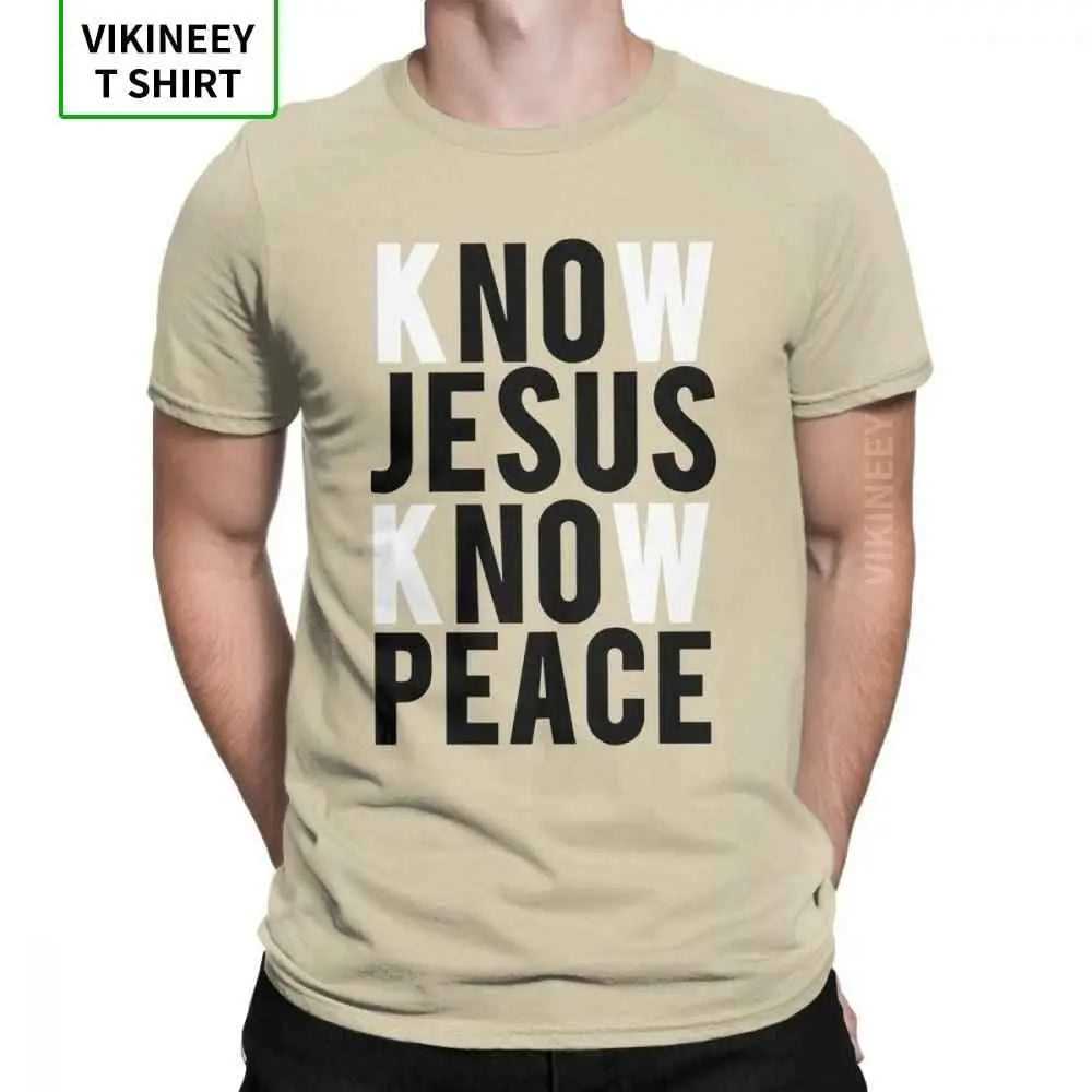 Know Jesus Know Peace Christian T-Shirts To God be The Glory Creations