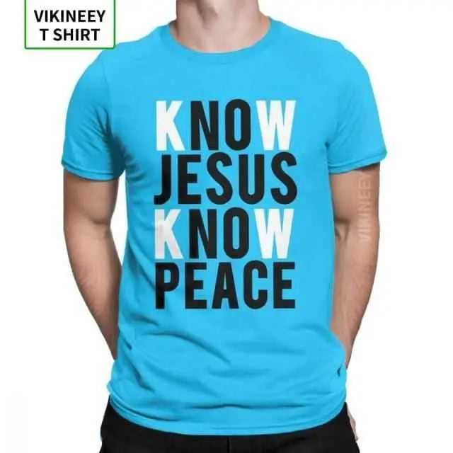 Know Jesus Know Peace Christian T-Shirts To God be The Glory Creations