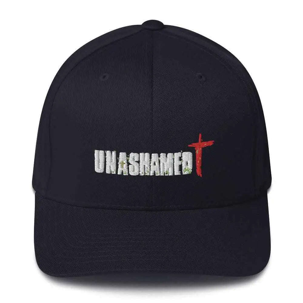 Unashamed Structured Twill Cap To God be The Glory Creations Dark Navy S/M
