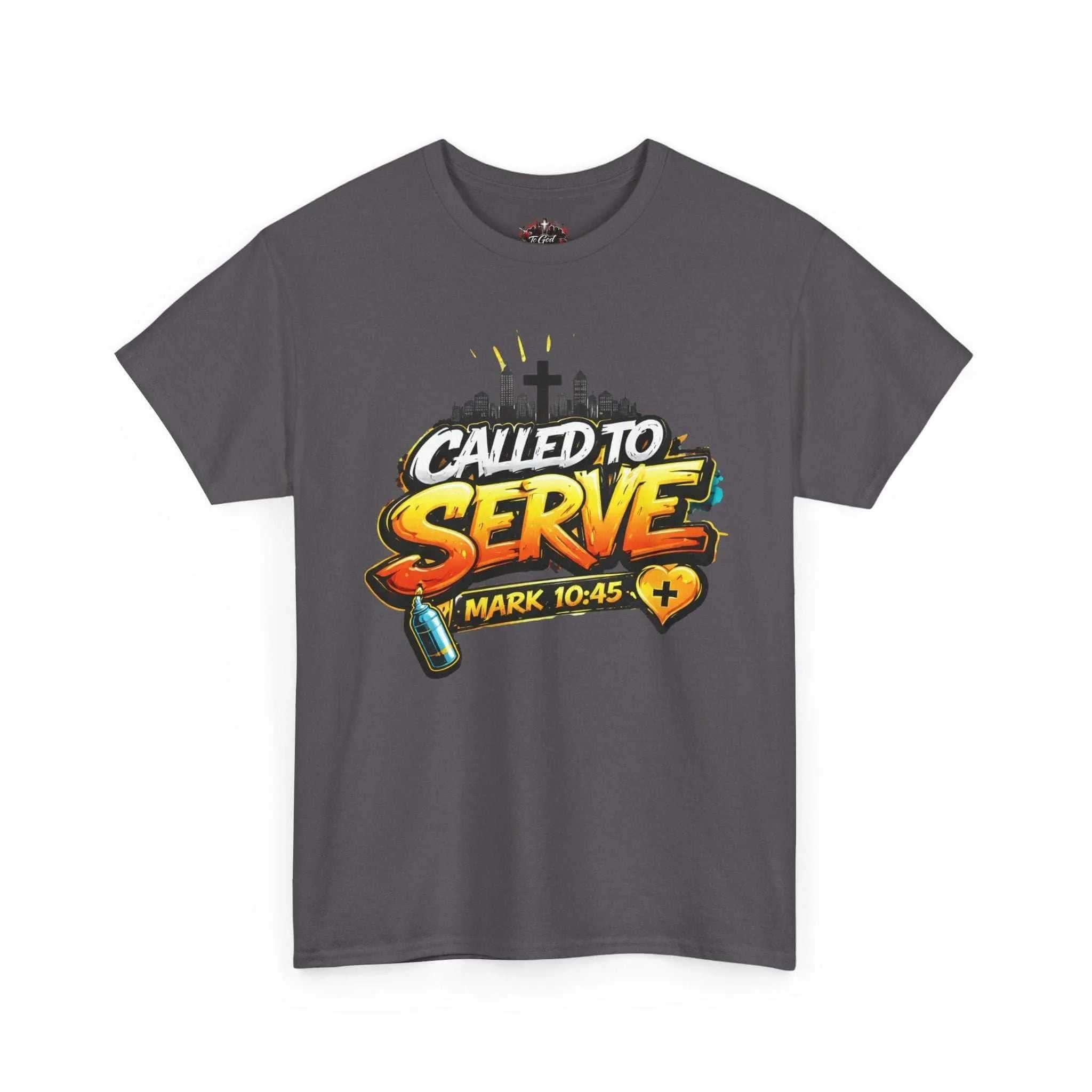 Called To Serve Tee Religious soft T-Shirt Printify