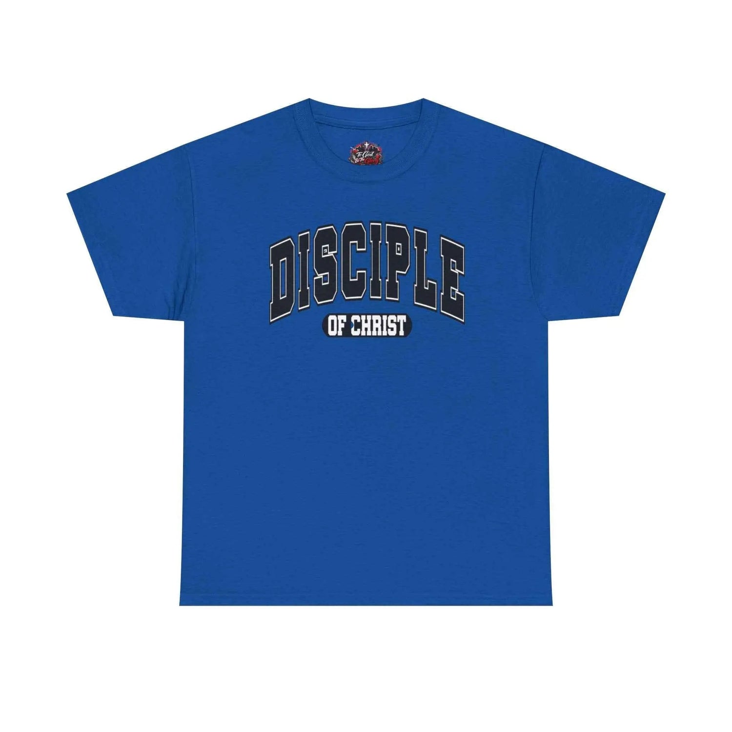 Disciple of Christ Tee — Christian Faith Inspirational T-Shirt T-Shirt Printify Royal S