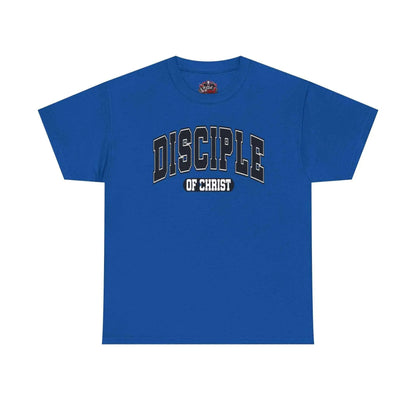 Disciple of Christ Tee — Christian Faith Inspirational T-Shirt T-Shirt Printify Royal S