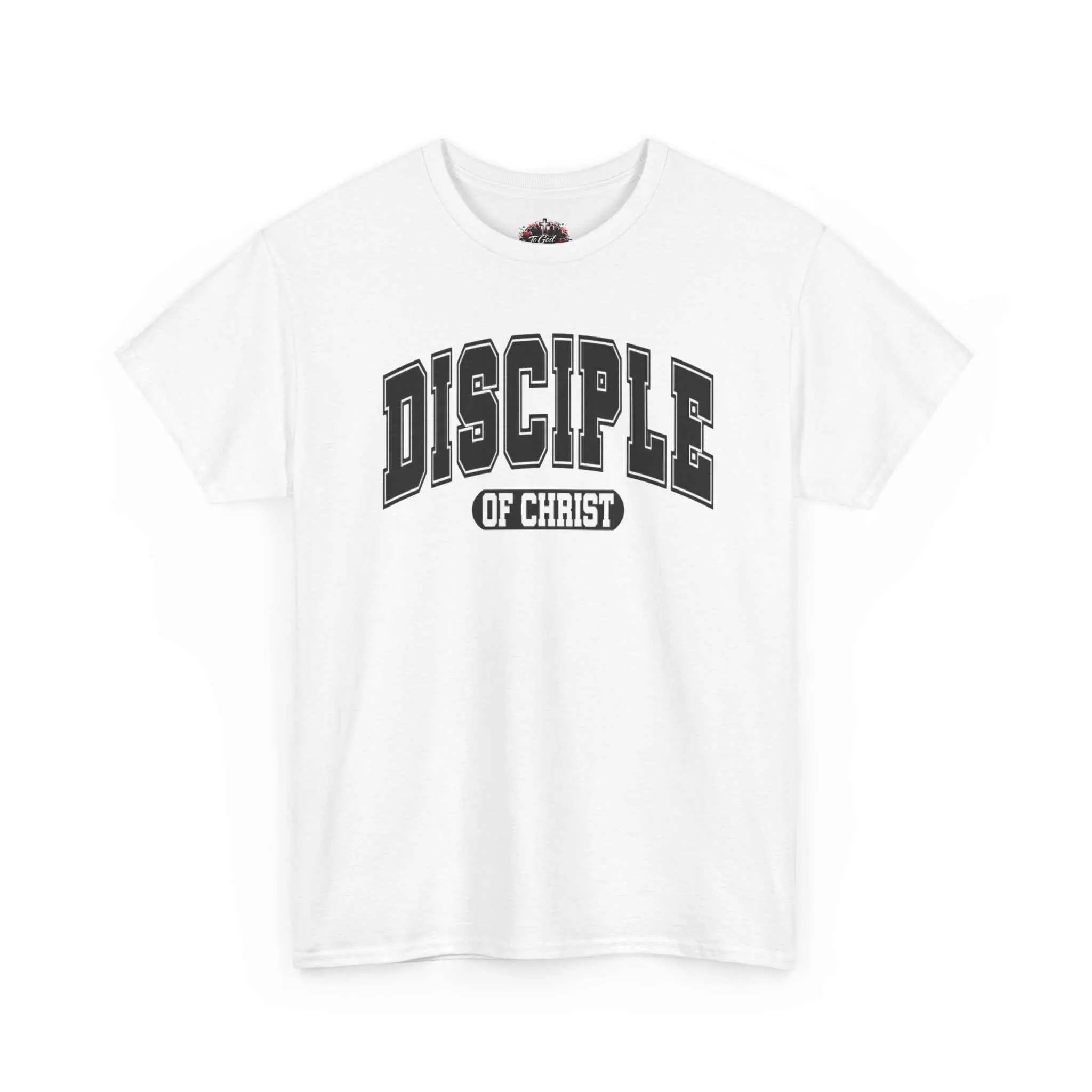 Disciple of Christ Tee — Christian Faith Inspirational T-Shirt T-Shirt Printify
