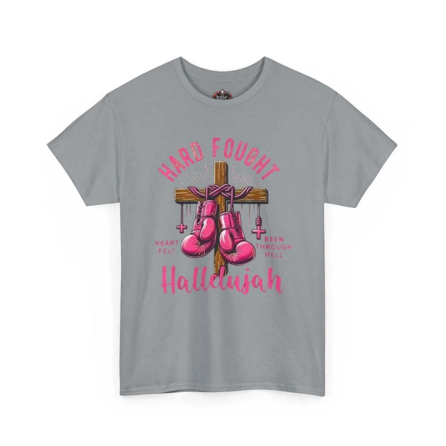 Hard fought Hallelujah Tee religious T-Shirt Printify