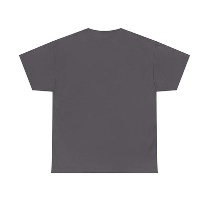 Back view of the All For His Glory TShirt — Christian Faith Graphic Tee in gray fabric.