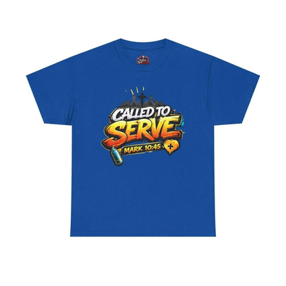 Called To Serve Tee Religious soft T-Shirt Printify Royal S