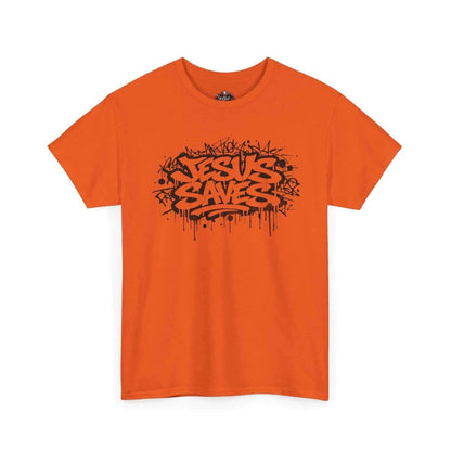 Jesus Saves Graffiti T-Shirt T-Shirt Printify