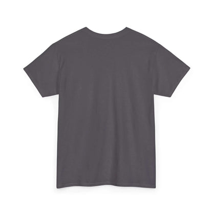 Back view of the All For His Glory TShirt — Christian Faith Graphic Tee, showcasing its relaxed fit and classic crew neck design.