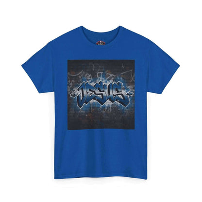 Graffiti Style Jesus Religious Tee T-Shirt Printify