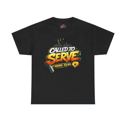Called To Serve Tee Religious soft T-Shirt Printify Black S