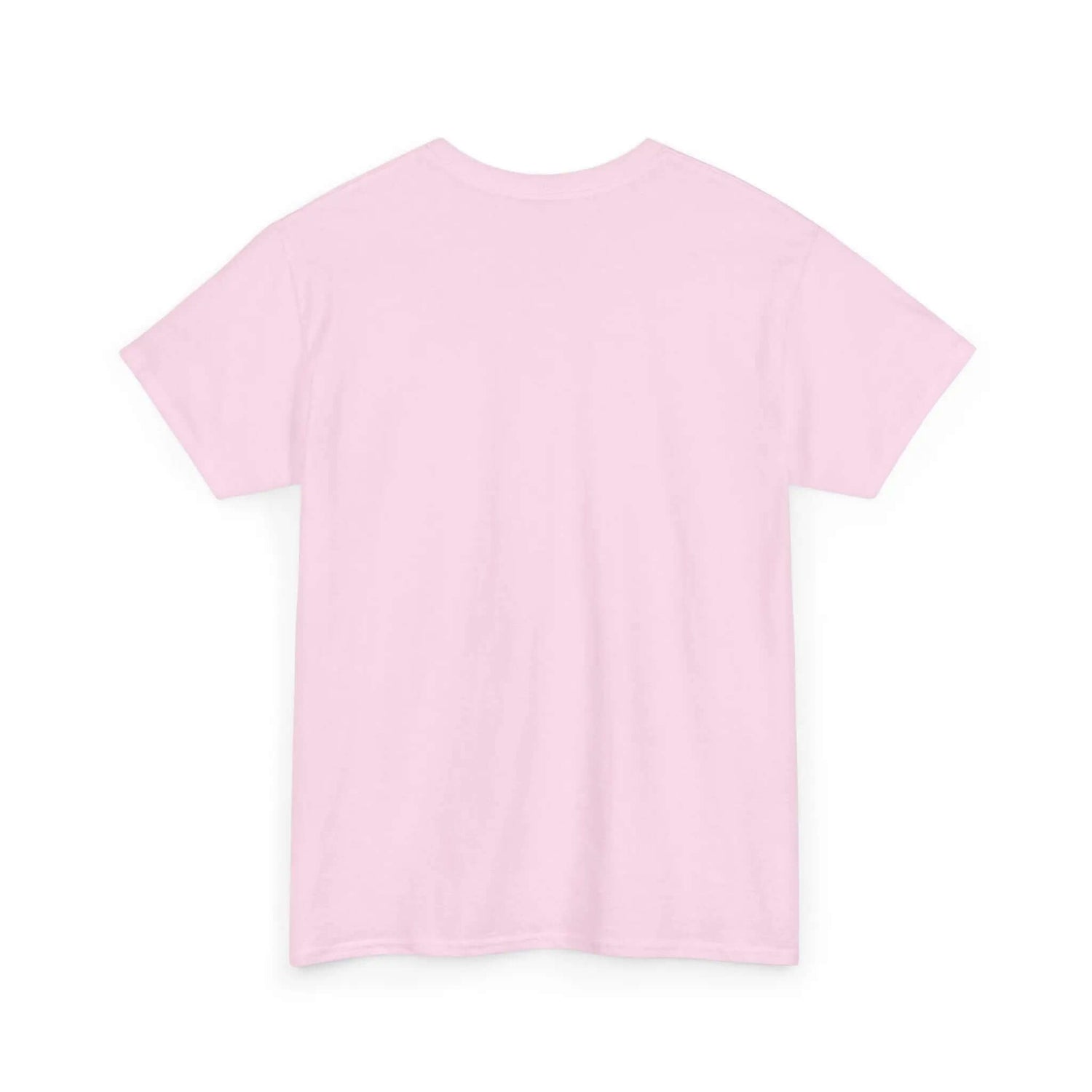 All For His Glory TShirt — Christian Faith Graphic Tee back view in soft pink color.