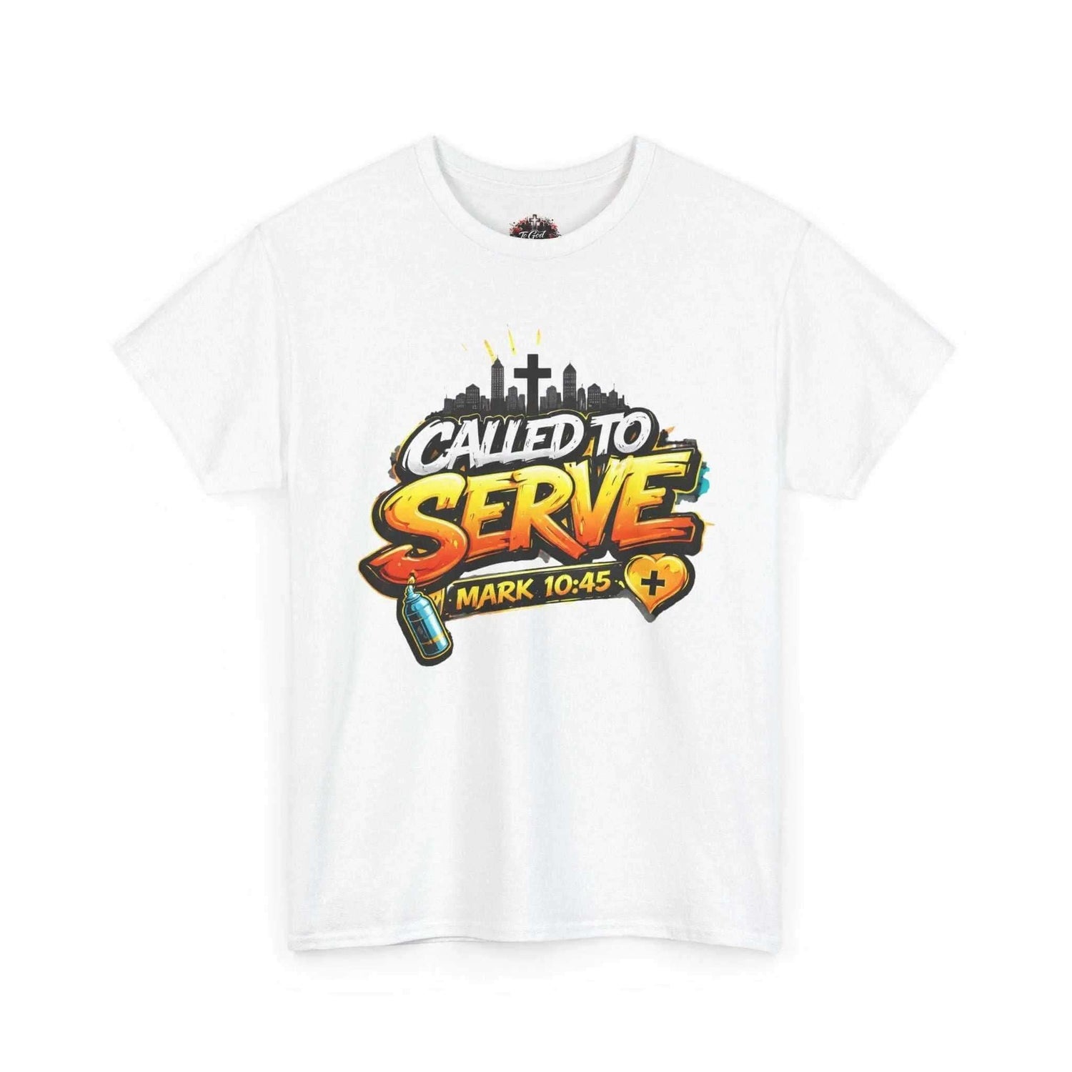 Called To Serve Tee Religious soft T-Shirt Printify