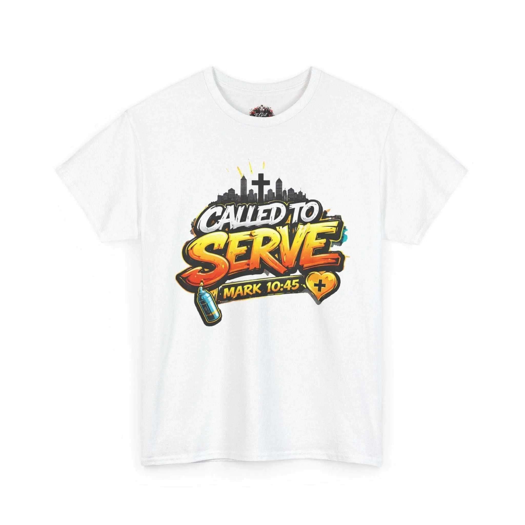 Called To Serve Tee Religious soft T-Shirt Printify