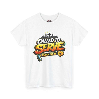 Called To Serve Tee Religious soft T-Shirt Printify