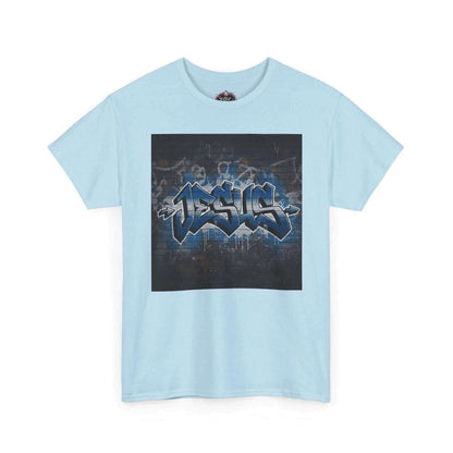 Graffiti Style Jesus Religious Tee T-Shirt Printify