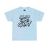 All For His Glory TShirt — Christian Faith Graphic Tee T-Shirt Printify Light Blue S