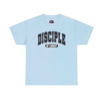 Disciple of Christ Tee — Christian Faith Inspirational T-Shirt T-Shirt Printify Light Blue S