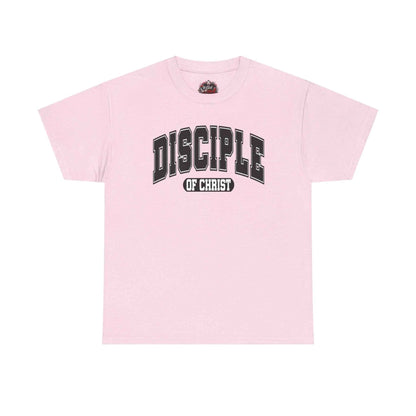 Disciple of Christ Tee — Christian Faith Inspirational T-Shirt T-Shirt Printify Light Pink S