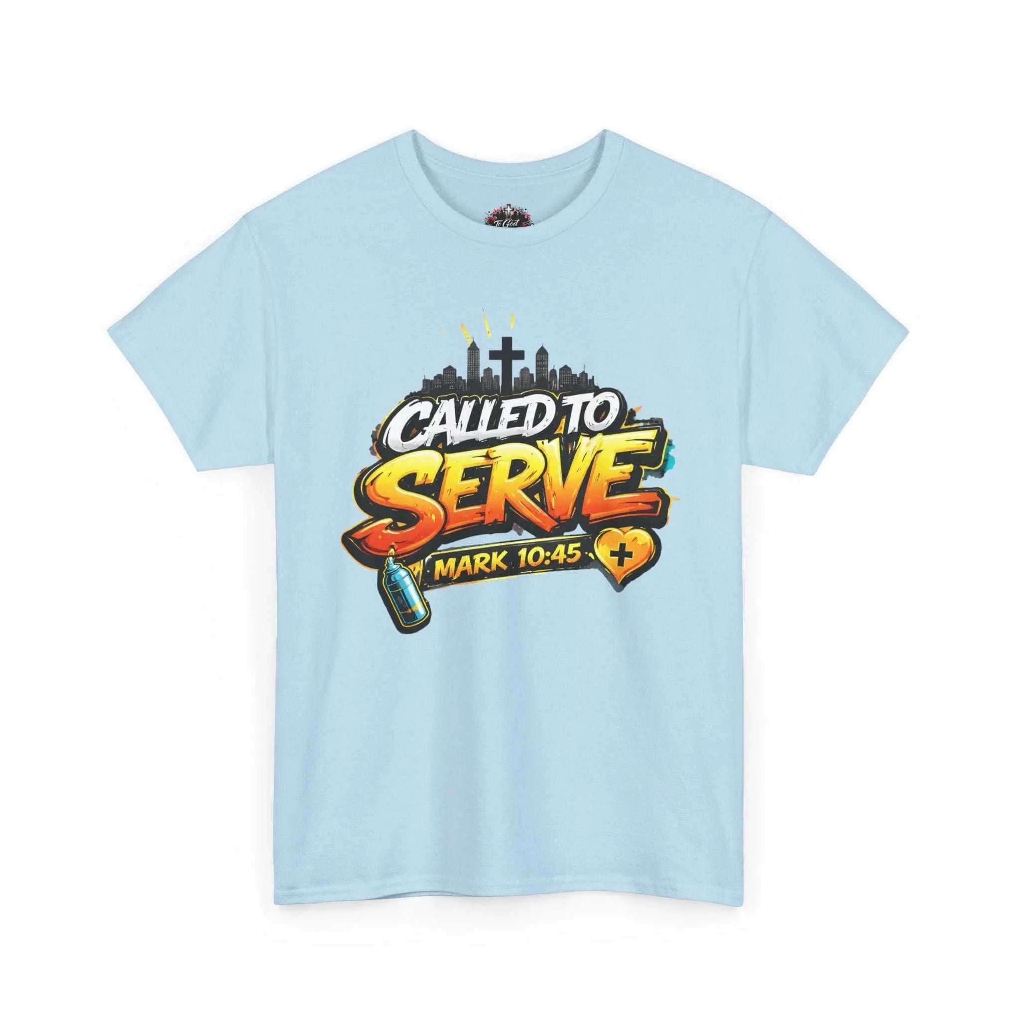 Called To Serve Tee Religious soft T-Shirt Printify