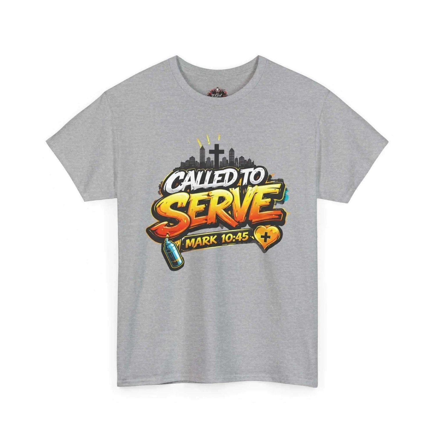 Called To Serve Tee Religious soft T-Shirt Printify