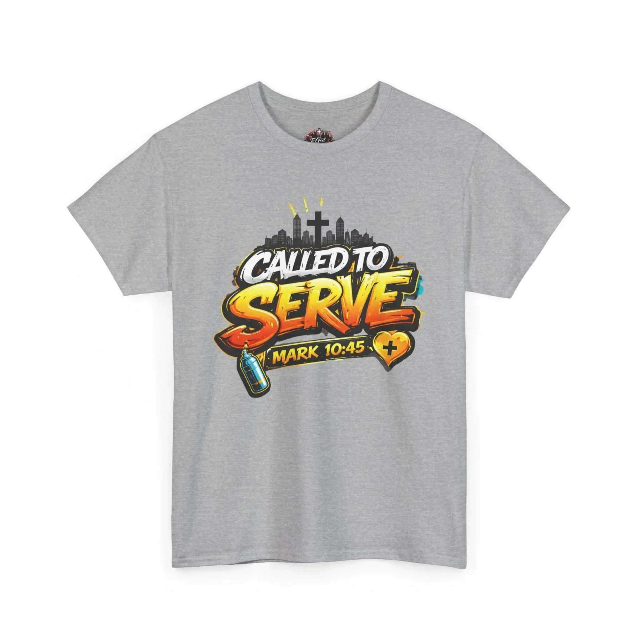 Called To Serve Tee Religious soft T-Shirt Printify