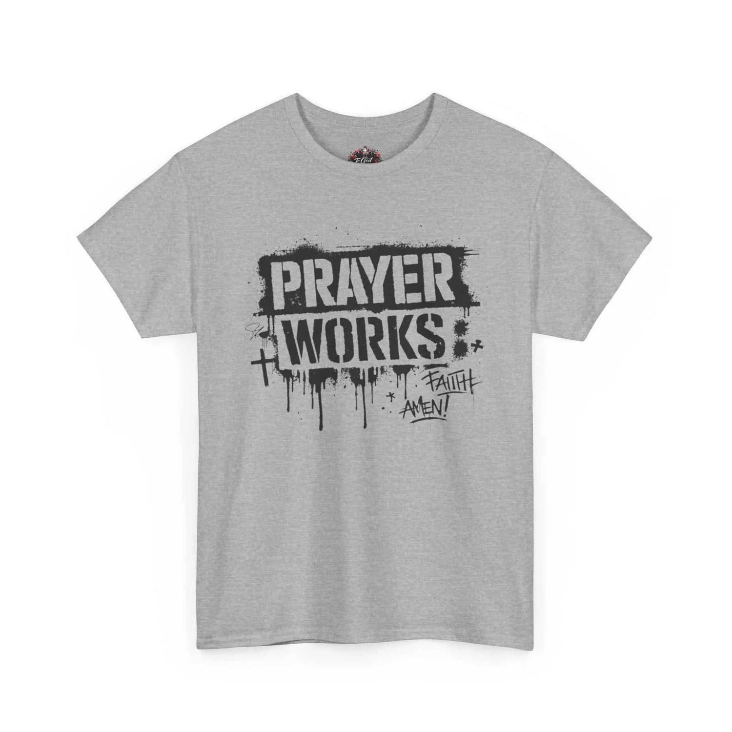 Prayer Works T‑Shirt — Faith Graphic Tee ("Prayer Works") T-Shirt Printify