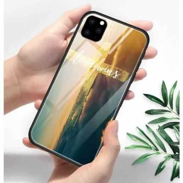 Bible Jesus Christ Christian iPhone case To God be The Glory Creations for iPhone 6 6S T05