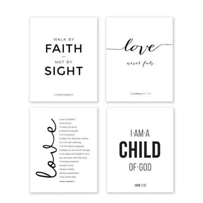 Inspirational Bible Posters and Prints prints To God be The Glory Creations 15x20cm No Frame 05