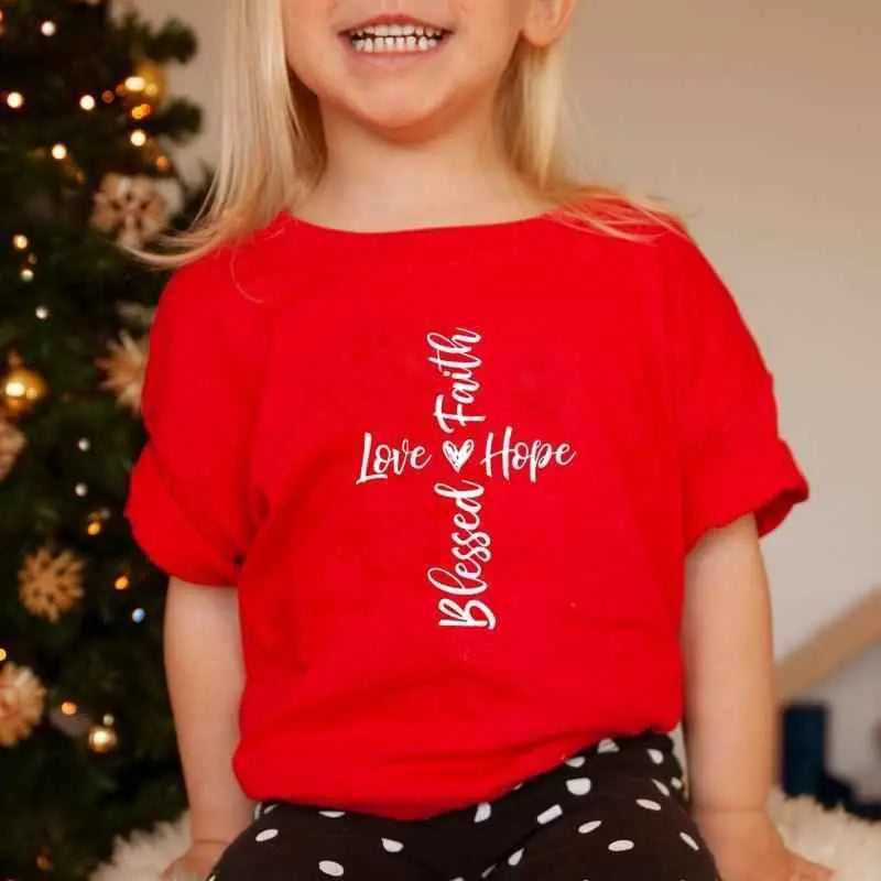 Blessed T Shirt for Kids Comfortable T-shirt To God be The Glory Creations