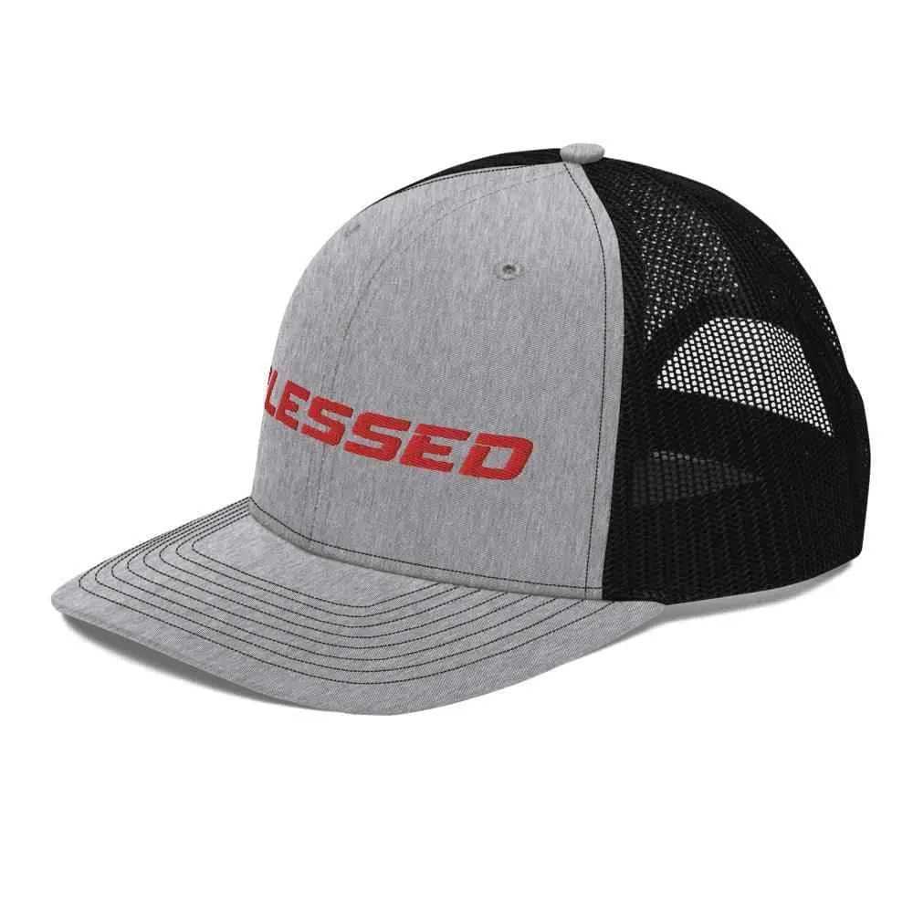Blessed Trucker Cap religious unisex hat To God be The Glory Creations