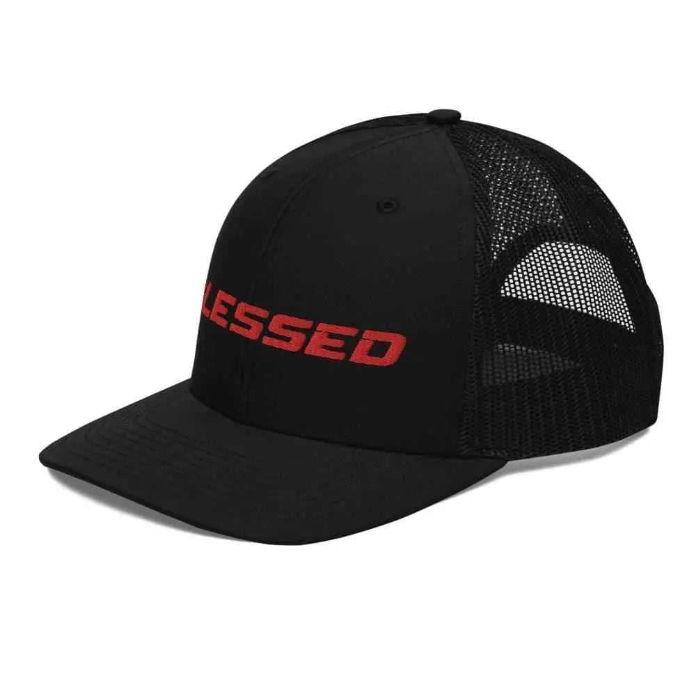 Blessed Trucker Cap religious unisex hat To God be The Glory Creations
